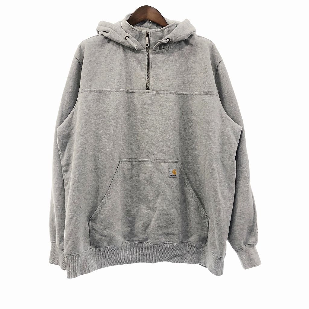 Carhartt カーハート ハーフジップパーカー スウェット 大きい