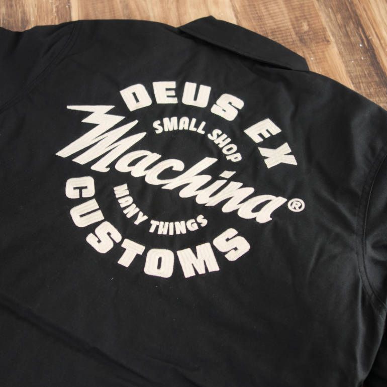 デウスエクスマキナ コーチジャケット メンズ ブラック Deus Ex