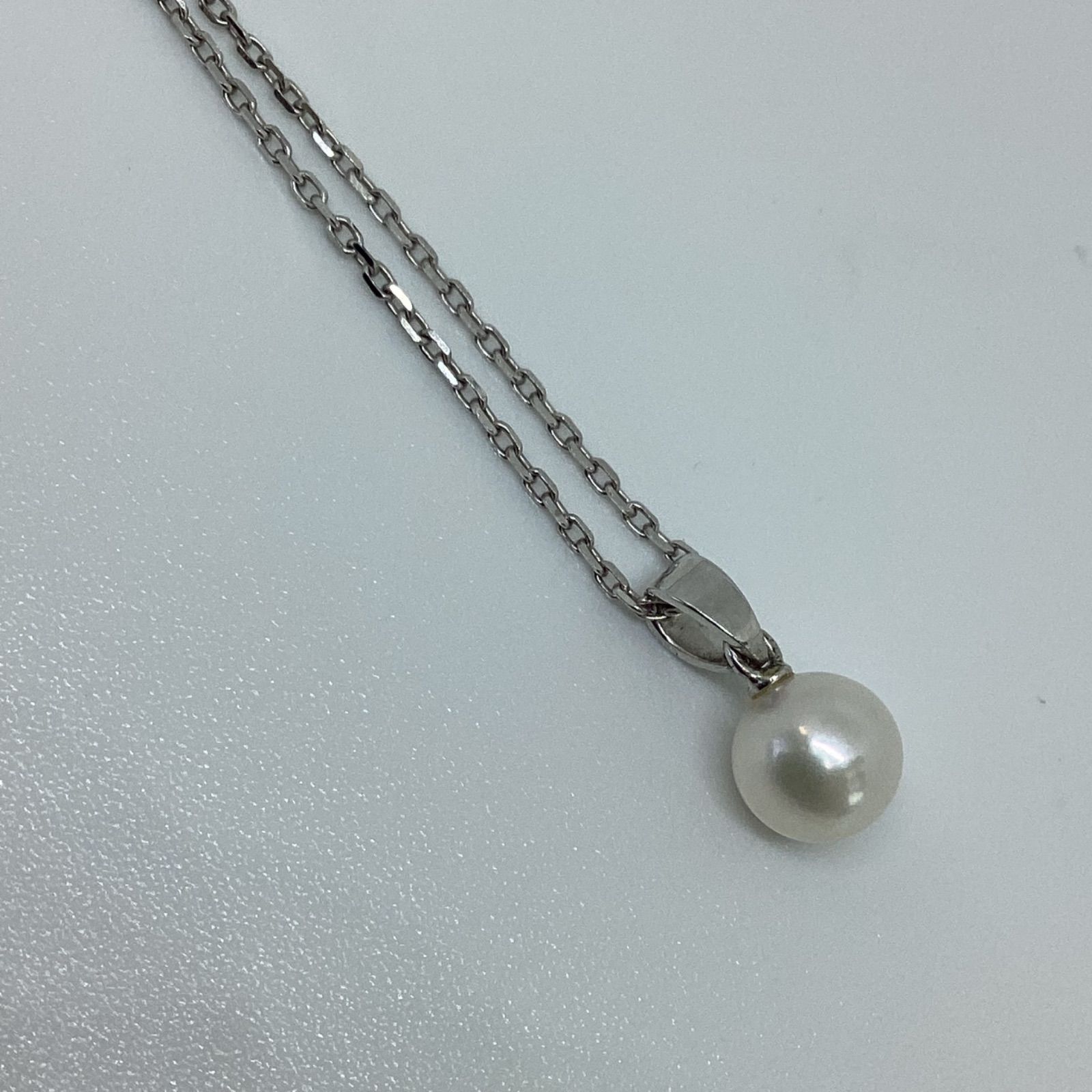 ミキモトK14WG2.4g一粒パールネックレス - メルカリ ミキモトK14WG2.4g一粒パールネックレス - メルカリ