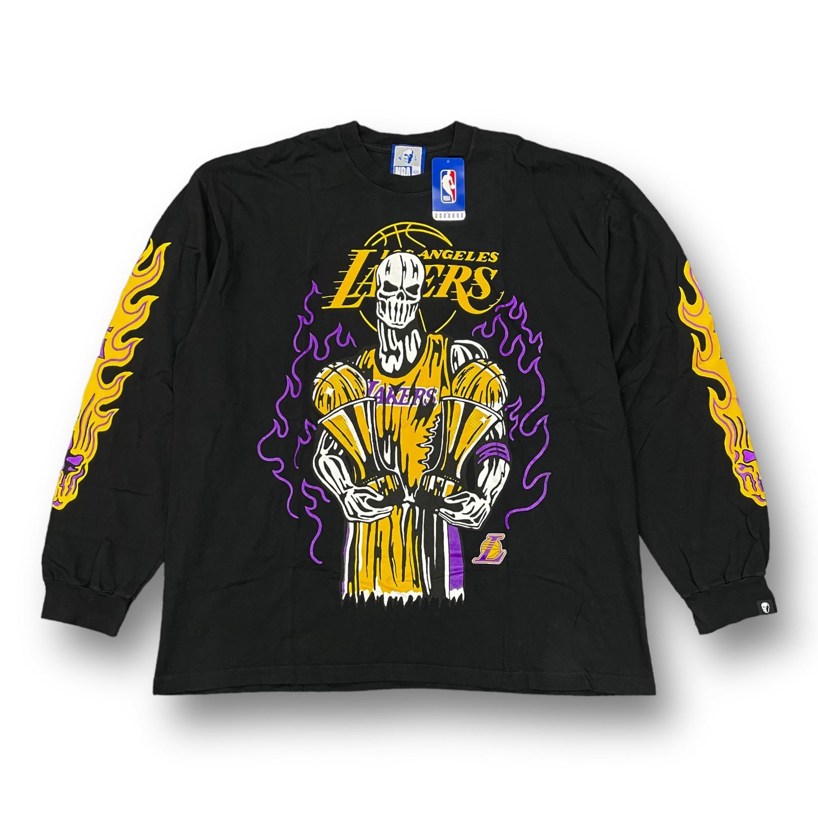 新品 WARREN LOTAS Lakers NBA フレイム プリント カットソー 