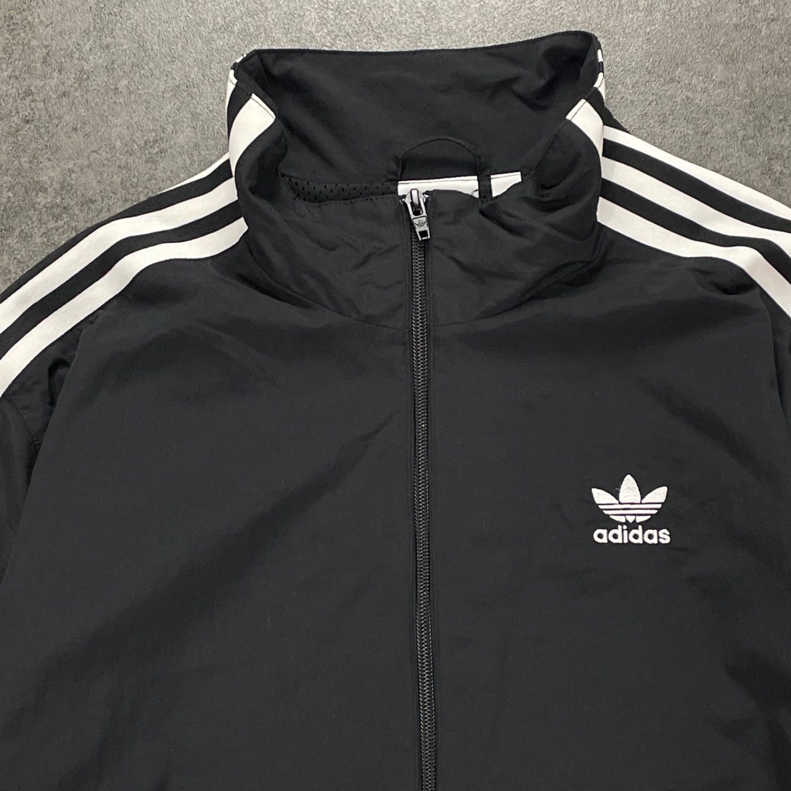 adidas originalsトラックジャケット ジップアップジャケット adidas ジップアップ トラックジャケット M グレー/赤/青