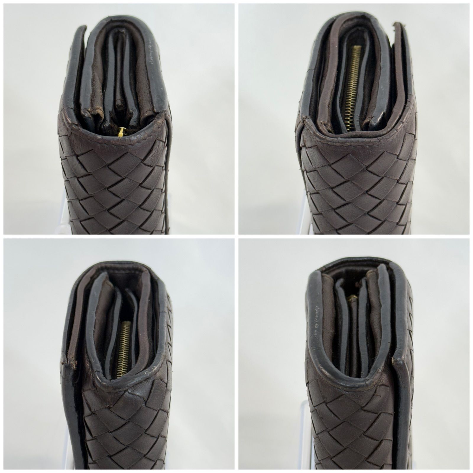 BOTTEG VENETA ボッテガ ヴェネタ イントレチャート 二つ折り 財布