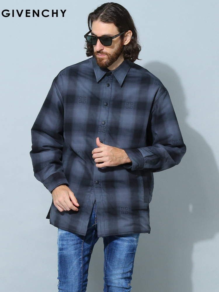 正規 Givenchy ジバンシィ チェック シャツ 【公式通販】