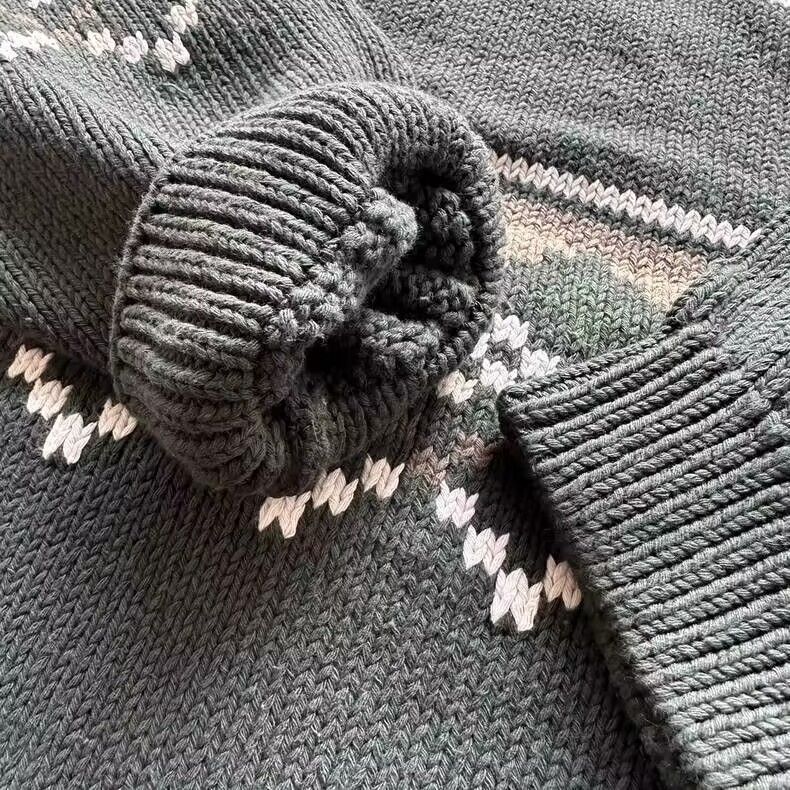 KITHMAS FAIRISLE SWEATER / クリスマス/アメリカン/スノーフレーク 