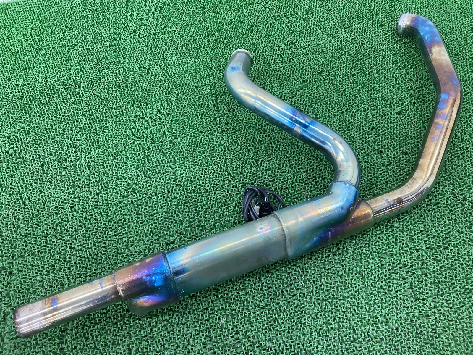 ツーリング エキパイマフラー 66855-10A ハーレー 純正 中古 バイク 部品 10-16年 コケキズ無し 品薄 希少品 車検 Genuine
