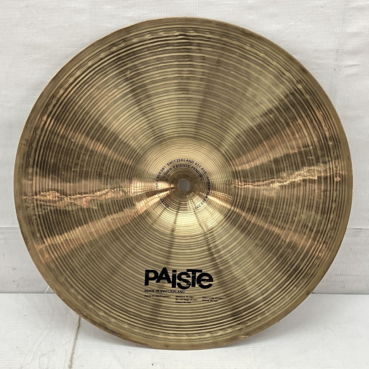 パイステ Signature The Paiste Line PowerRide20 中古 ライドシンバル パイステ PAISTE Signature Heavy Bell Ride 20