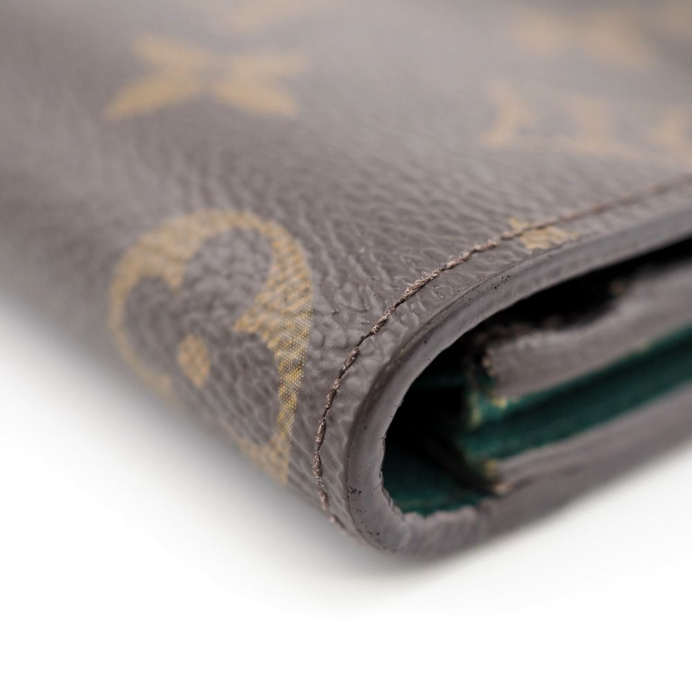 ルイヴィトン LOUIS VUITTON 長財布
モノグラム ポルトフォイユ・エミリー M60137 ブラウン