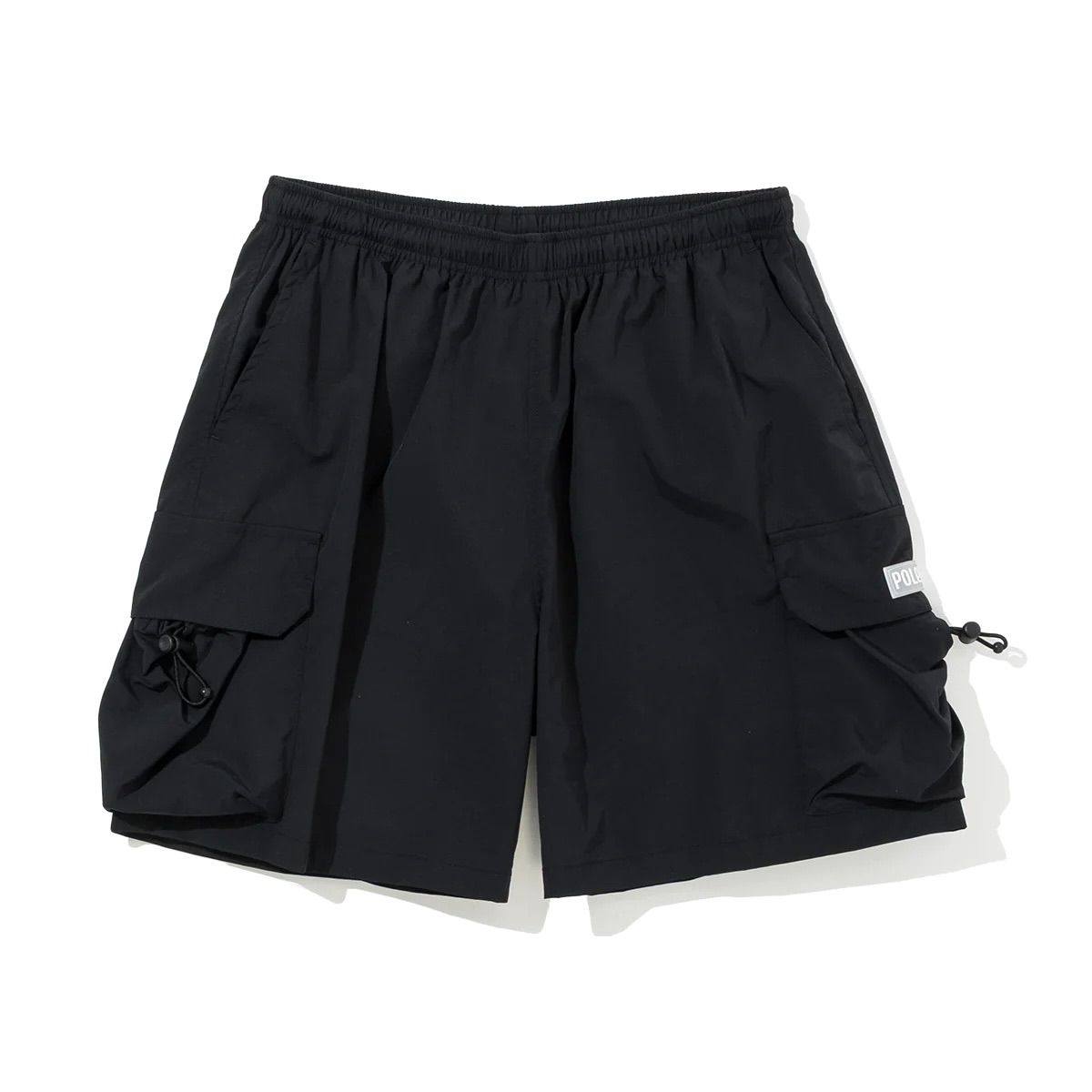 POLER SHIRRING NYLON WIDE CARGO SHORTS 251mcv0004 ポーラー ショートパンツ