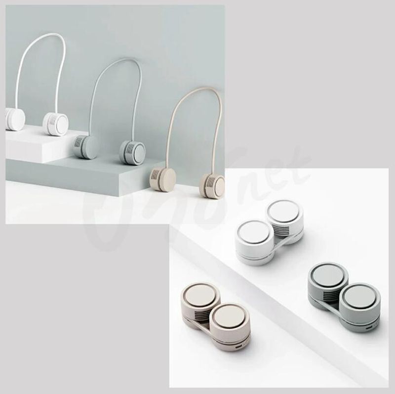 ハンズフリー 首掛け扇風機