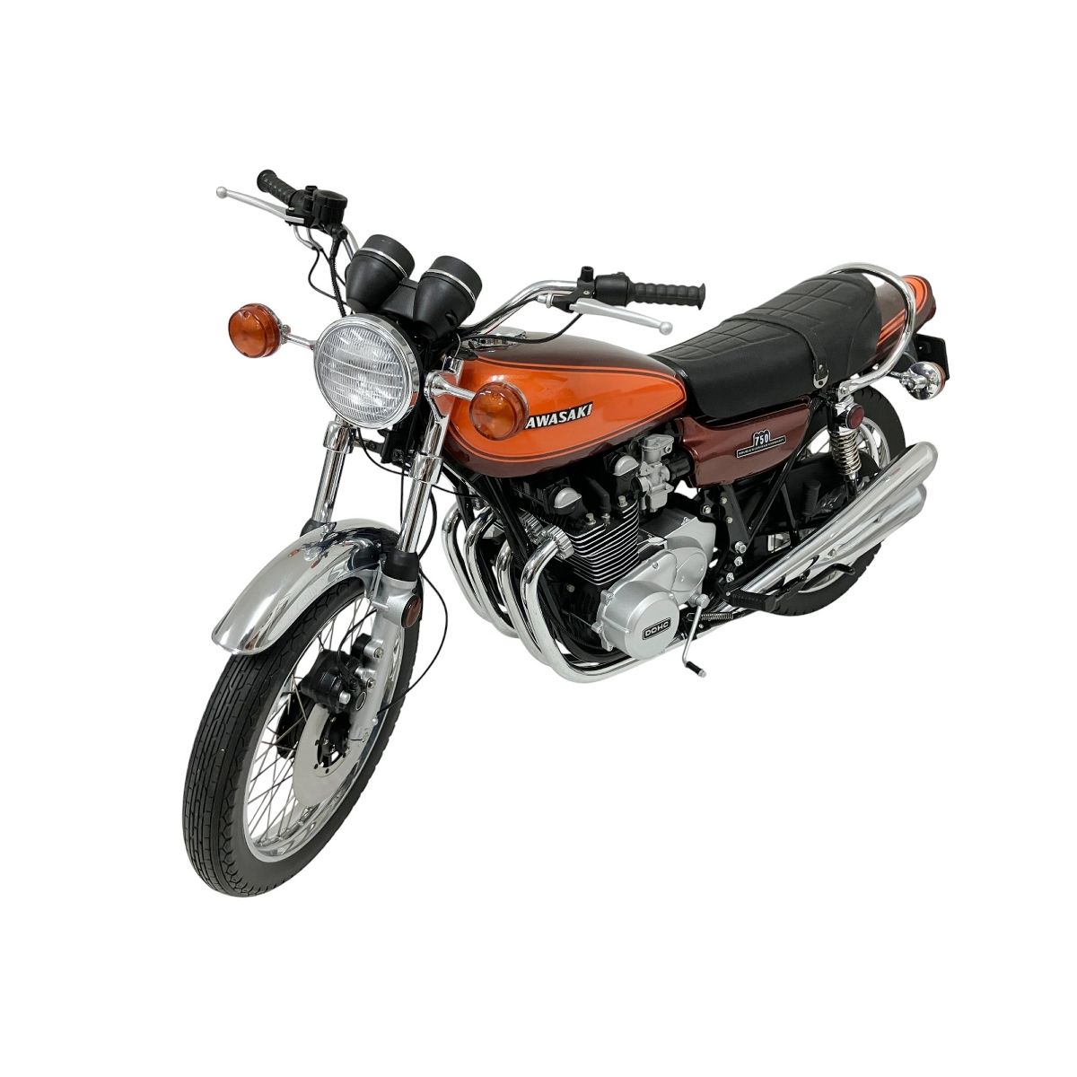 AUTOart 06006 1|6 KAWASAKI 750RS Z2 キャンディブラウン×オレンジ ゼッツー カワサキ 欠損有 ジャンク O10470250