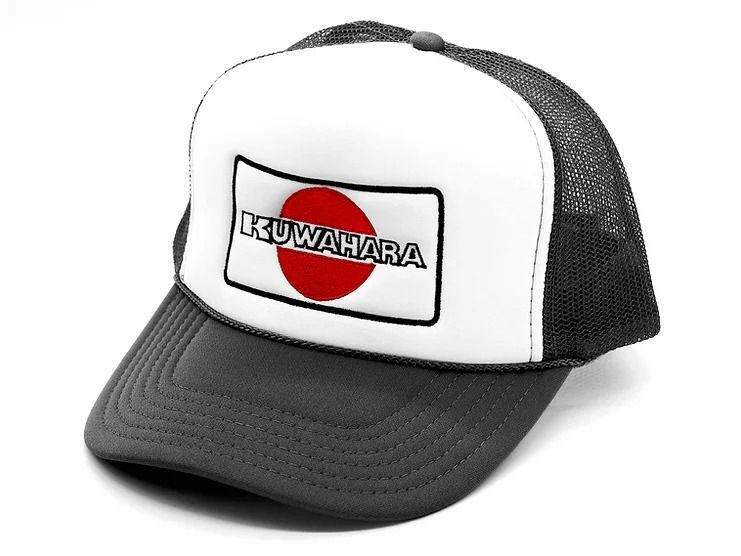 国内正規品 新品 クワハラ KUWAHARA トラッカーメッシュキャップ Trucker Mesh Cap KUW648-0101B ブラック/ホワイト