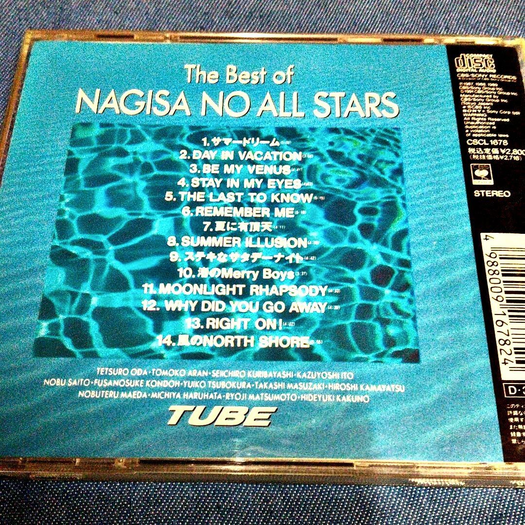 渚のオールスターズ ステッカー 1枚 + CD 5枚 セット TUBE ザ