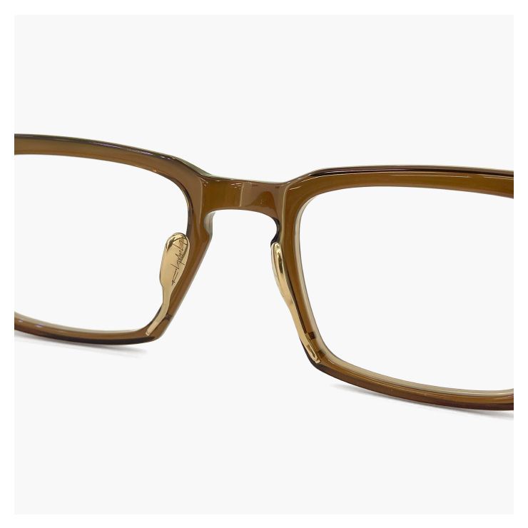 新品】 メンズ ヨウジ ヤマモト メガネ 日本製 19-0085 2 c02 50mm  