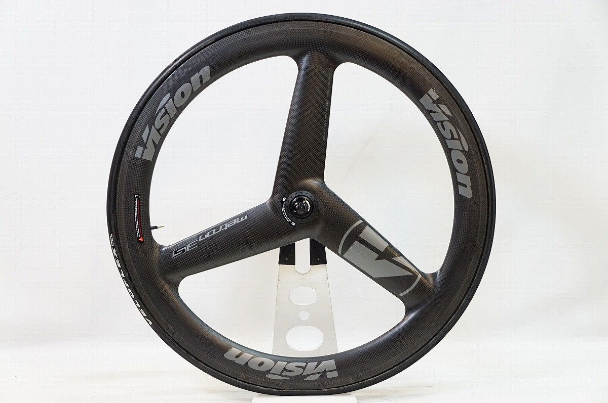 Vision Metron 3-Spoke ピスト用チューブラーフロントホイール Vision Metron 3-Spoke ピスト用チューブラーフロントホイール Vision