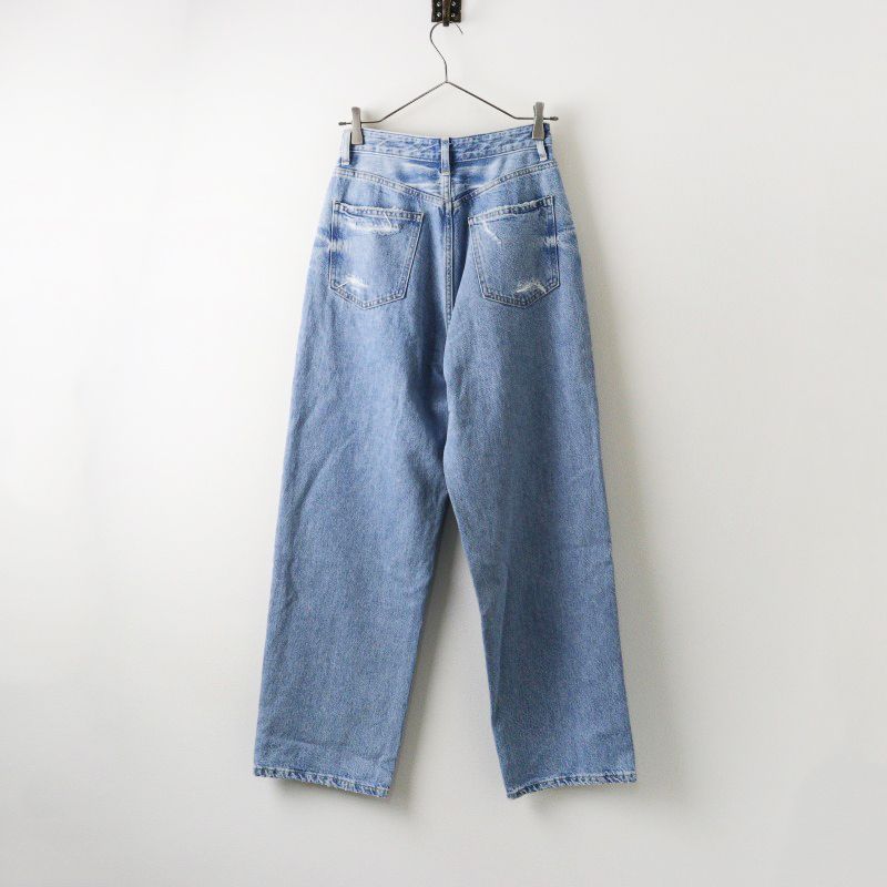 RED CARD ストレートパンツ/23/コットン/IDG/723432 レッドカード RED CARD 723432 Dakota ヴィンテージ加工 デニム