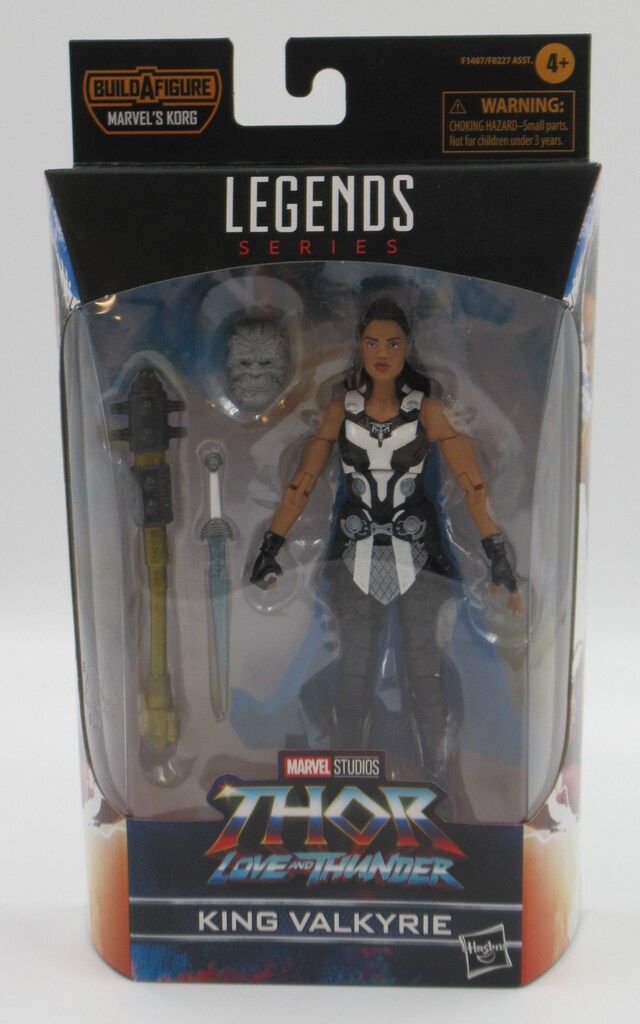 HASBRO MARVELS KORG THOR / LOVE AND THUNDER KING VALKYRIE 6インチ