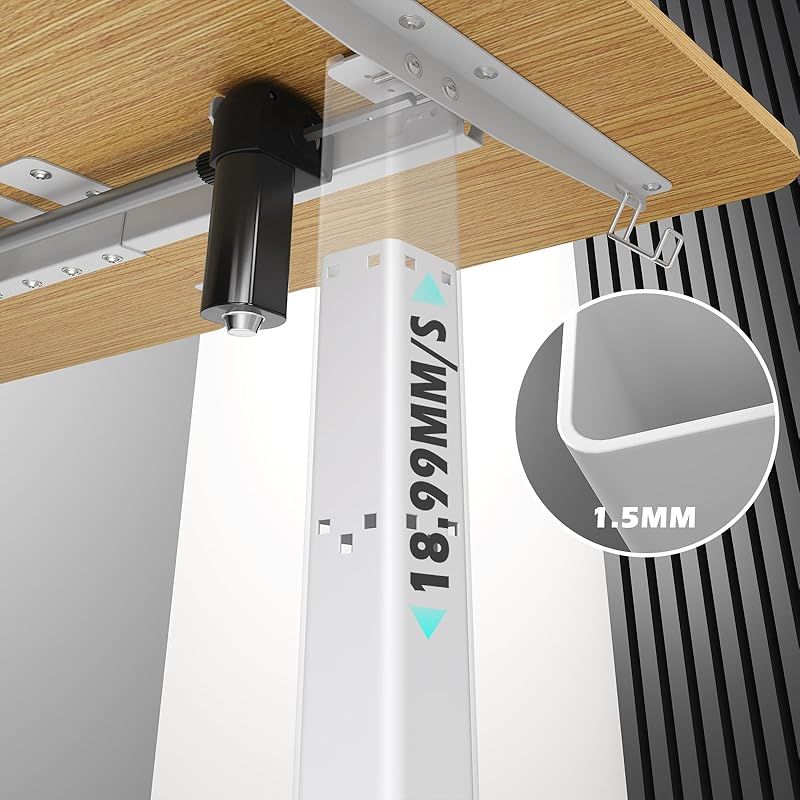 SUNON 昇降デスク 電動 昇降式デスク スタンディングデスク 幅