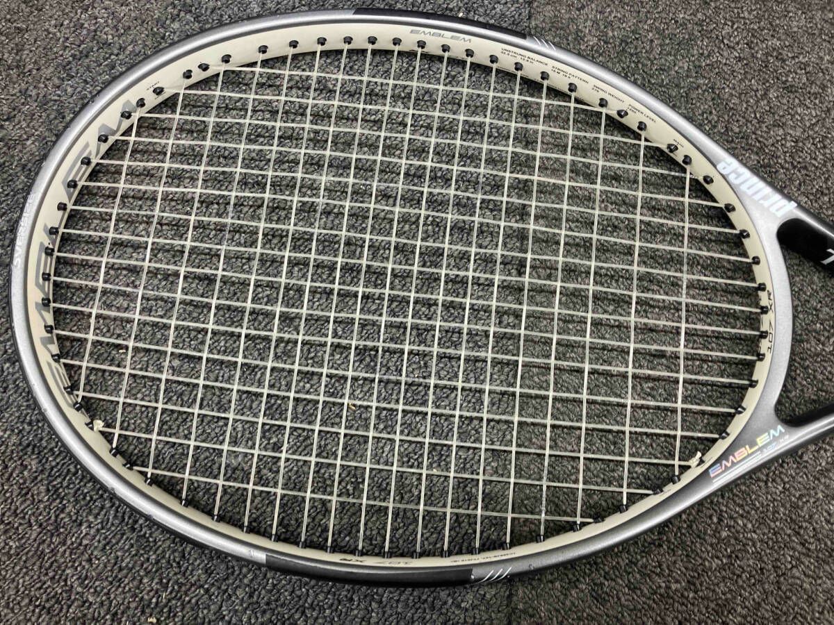 PRINCE EMBLEM 107 XR/テニスラケット/硬式ラケット/グレー(プリンス