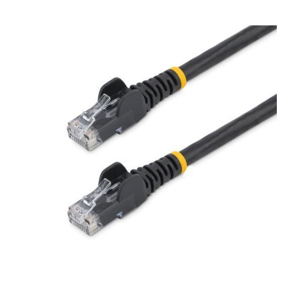 まとめ StarTech.com カテゴリ6 LANケーブル RJ45モールドコネクタ 50cm ブラック N6PATC50CMBK1本 ×5セット
