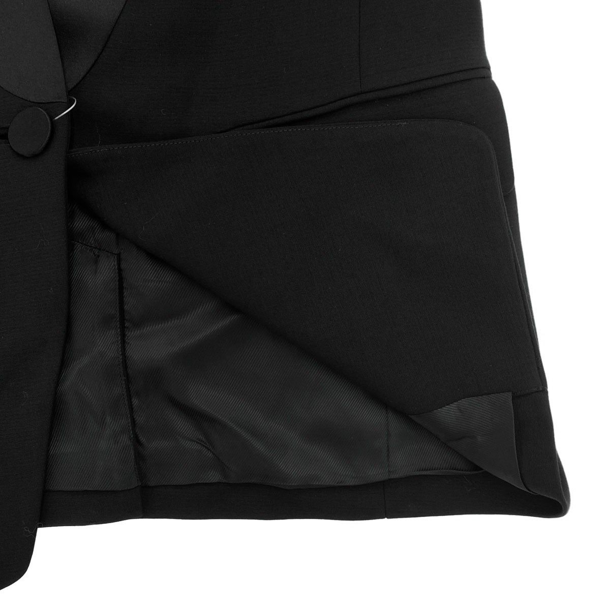 ALEXANDER WANG アレキサンダーワン サテンラペルセットアップスーツ 