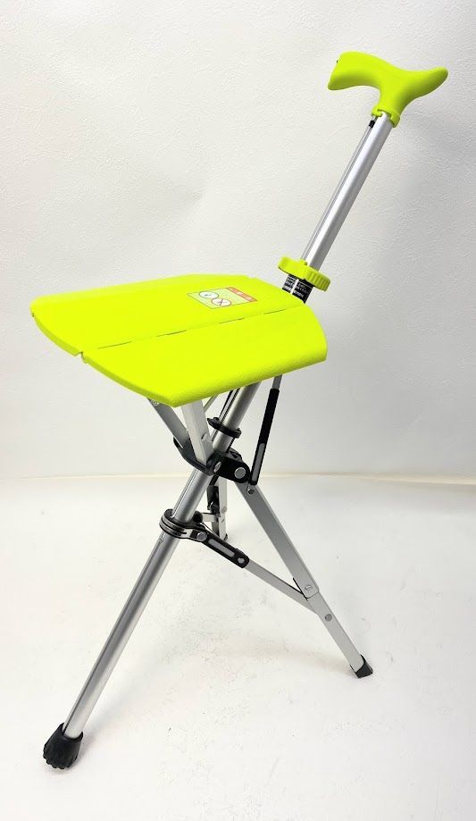 極美品】Ta-Da Chair 杖 椅子 ステッキチェア ライムグリーン 【公式通販】