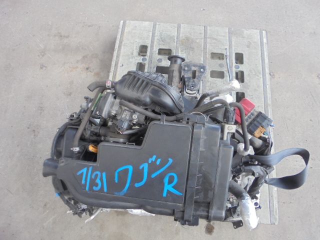 4FH3570 BL スズキ ワゴンR MH21S 後期型 エンジン本体 ミッションセット エンジンコンピューター付 K6A-3799754 FFCRYSTALESIA_COM