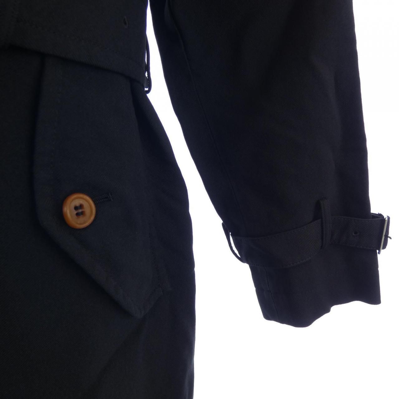 ❤ ブラックコムデギャルソン BLACK GARCONS トレンチコート