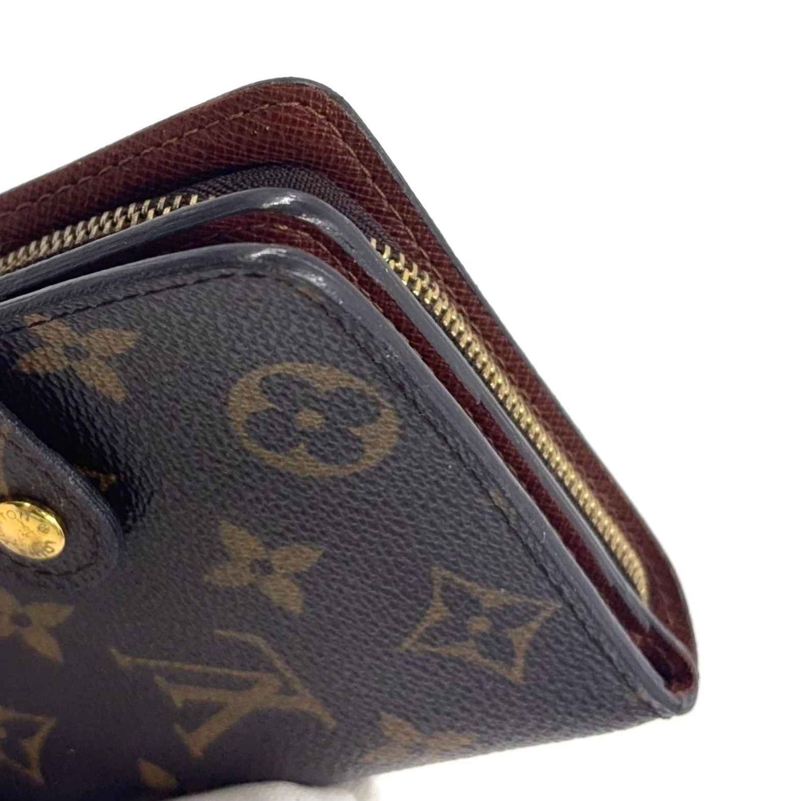 コンパクトジップ モノグラム