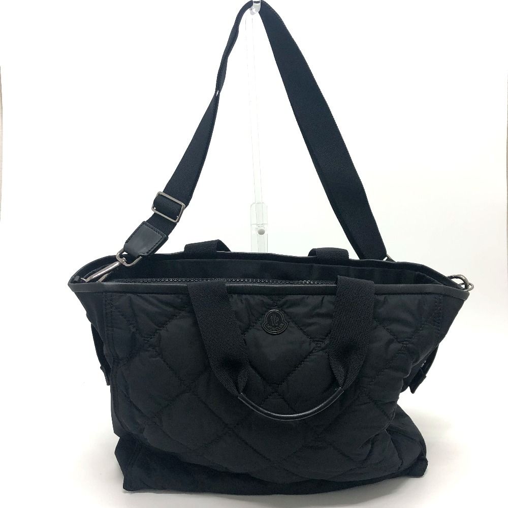 モンクレール キルティング 2WAYカバントートバッグ ナイロンレザー