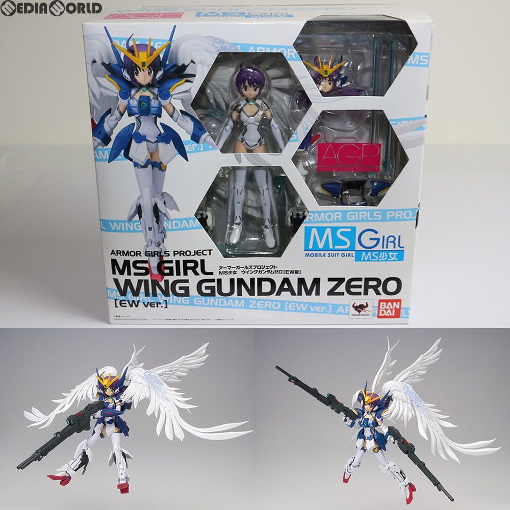 BANDAI - アーマーガールズプロジェクト MS少女 ウイングガンダムゼロ(EW版) 新機動戦記ガンダムW Endless Waltz(エンドレスワルツ) 完成品 可動フィギュア バンダイ アーマーガールズプロジェクト MS少女 ウイングガンダムゼロ(EW