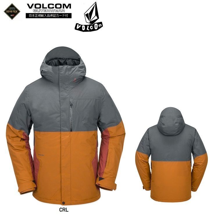 VOLCOM L GORE-TEX JACKET COLOR CRL | SIZE L 24-25 |ボルコム エルゴア ジャケット GORE-TEX 2LAYER ゴアテックス 2025 VOLCOM JAPAN G0652506