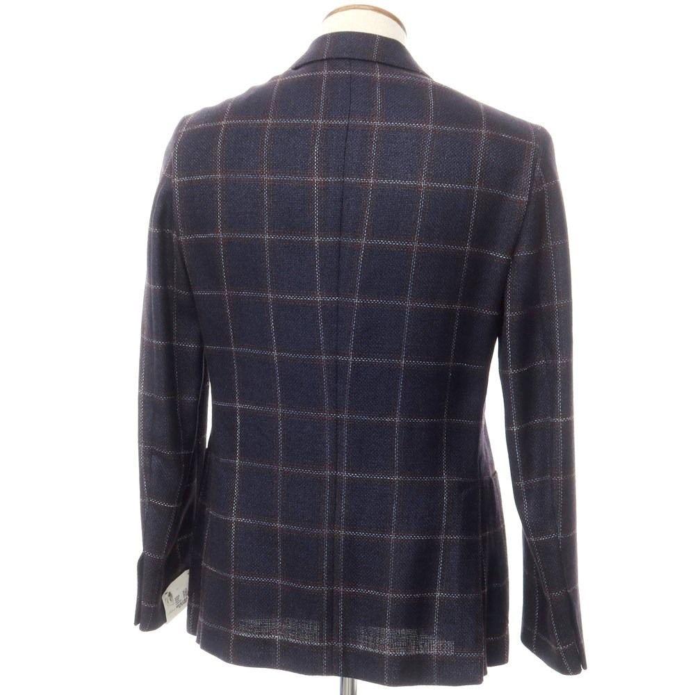 Belvest ベルベスト ジャケット リネン100％ ネイビー サイズ46