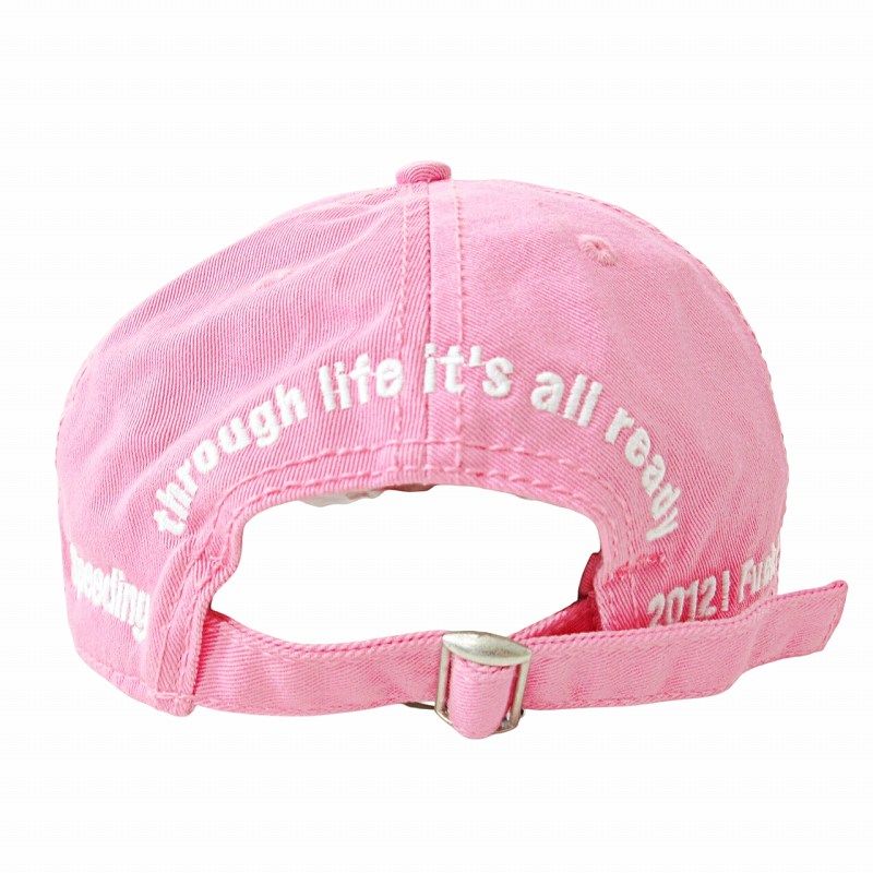 DSQUARED2 ピンク ベースボールキャップ ディースクエアード DSQUARED2 12SS Baseball Cap ベースボール