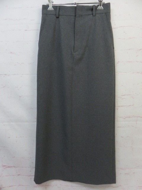 Shinzone ｼﾝｿﾞｰﾝ ﾛﾝｸﾞｽｶｰﾄ CHRYSLER SKIRT 24SMSSK02 ｸﾞﾚｰ 34 991845171