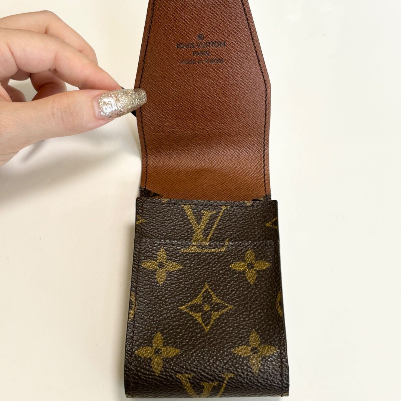 Louis Vuitton|ルイヴィトン|シガレットケース|エテュイシガレット|モノグラム|CT0031|ユニセックス|小物ケース|タバコケース|ブラウン|煙草|喫煙グッズ