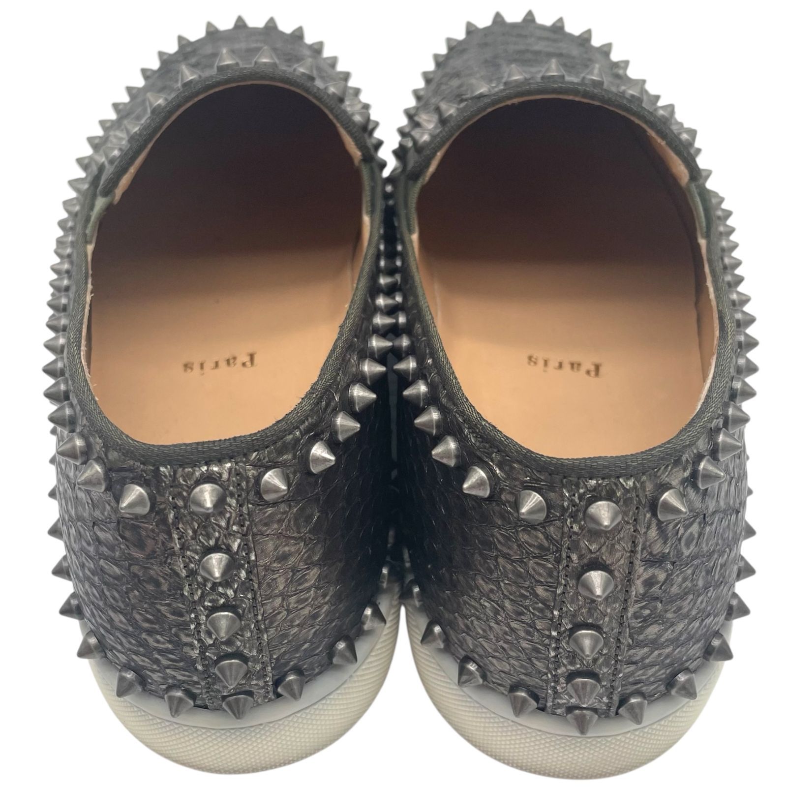 美品 Christian Louboutin クリスチャン ルブタン スリッポン 