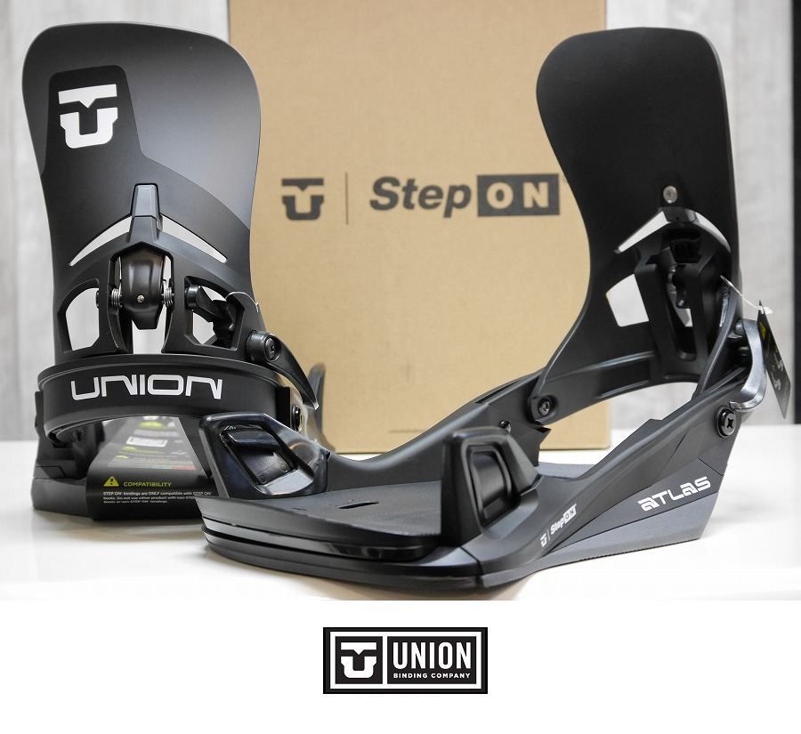 26 UNION ATLAS STEP ON - BLACK - Lサイズ 保証付 スノーボード ステップオン バインディング