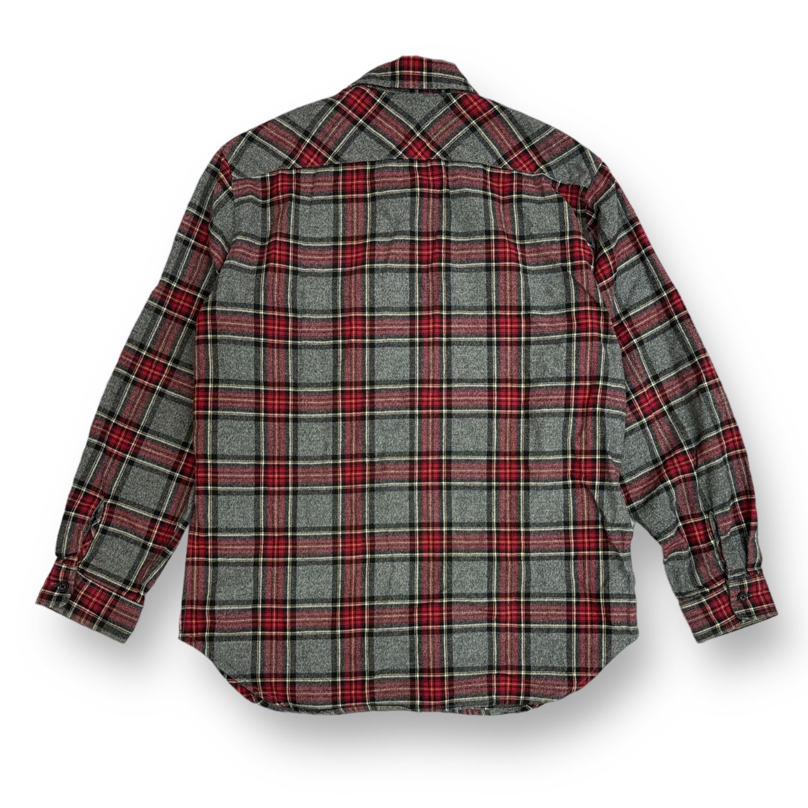 FEAR OF GOD 16AW Plaid Flannel L/S Shirt 2th シャツ ロングスリーブ フランネルシャツ チェックシャツ  フィアオブゴッド レッド系 Ｌ74236A7 - メルカリ