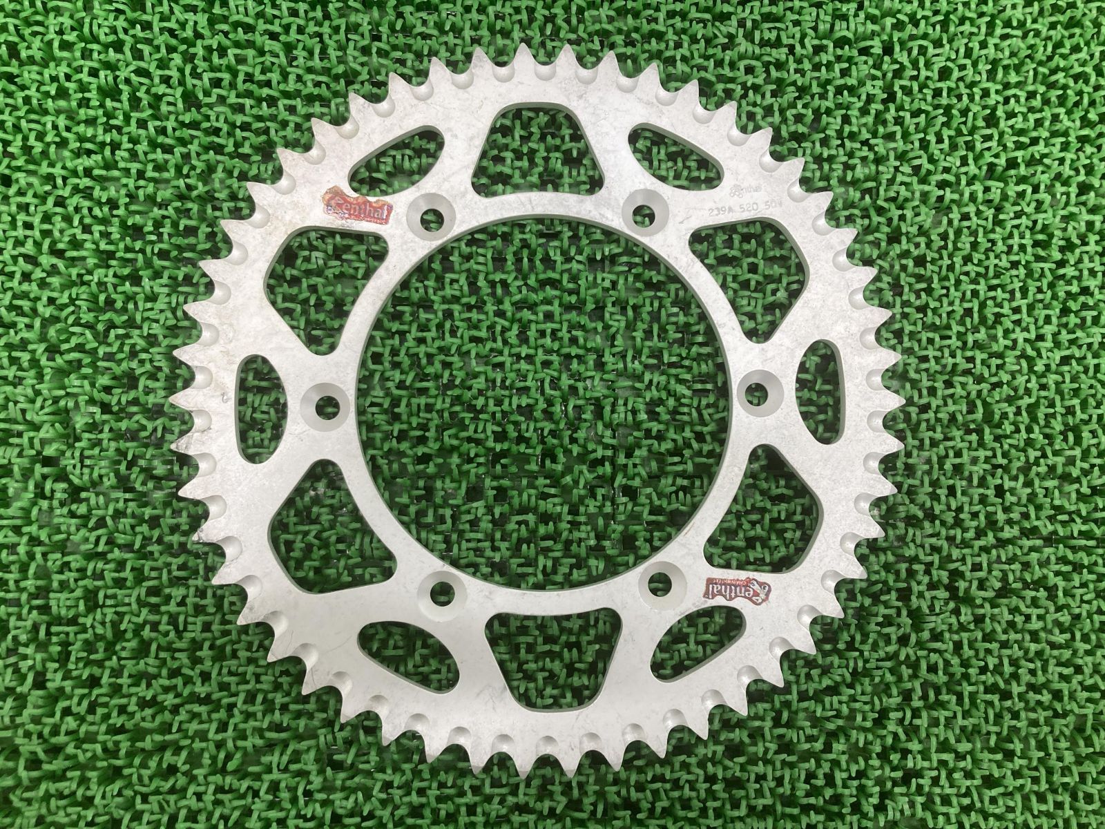 レンサル製CRF250X リアスプロケット 239A-520 JH2ME11A4BK600*** 社外