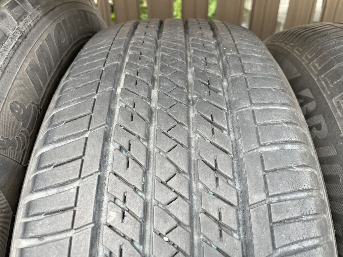 ［F0146］中古タイヤ4本セット！235/55R18！ブリヂストン エコピアH/L422プラス 2018年製造！ハリアー、ヴァンガードなどに！