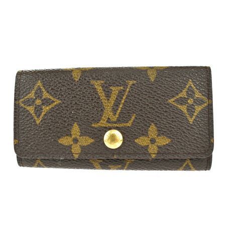 FENDI フェンディ ズッカ柄 6連キーケース ゴールド ロゴプレート PVC