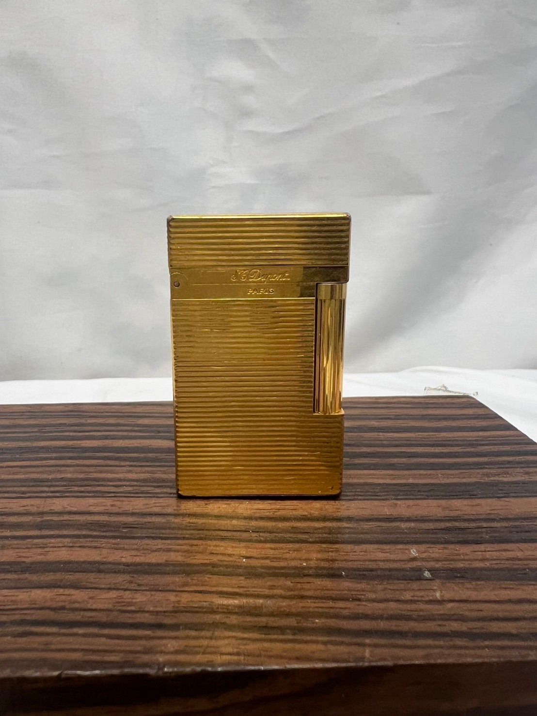 ☆Dupont デュポン ガスライター ゴールドカラー クリング音が ☆Dupont デュポン ガスライター ゴールドカラー クリング音が