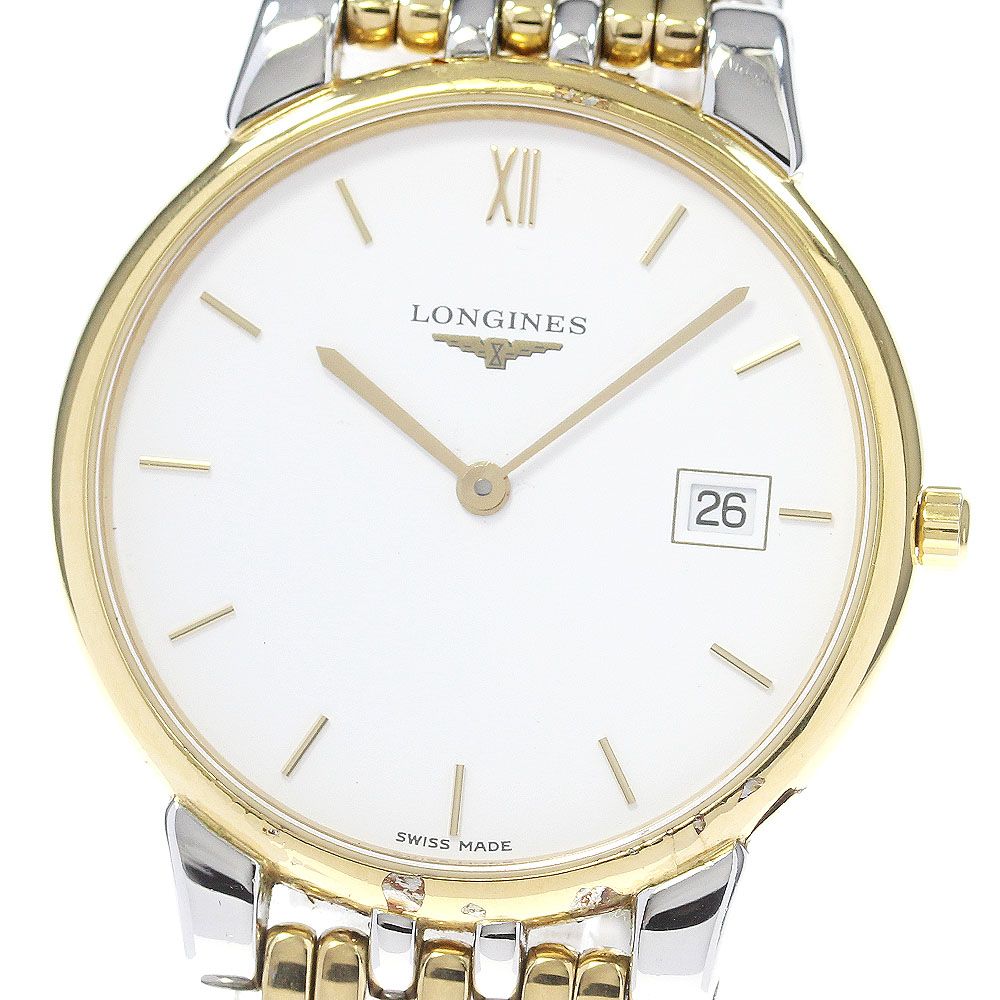 ロンジン LONGINES L5.632.3 グランドクラシック デイト クォーツ メンズ_825493