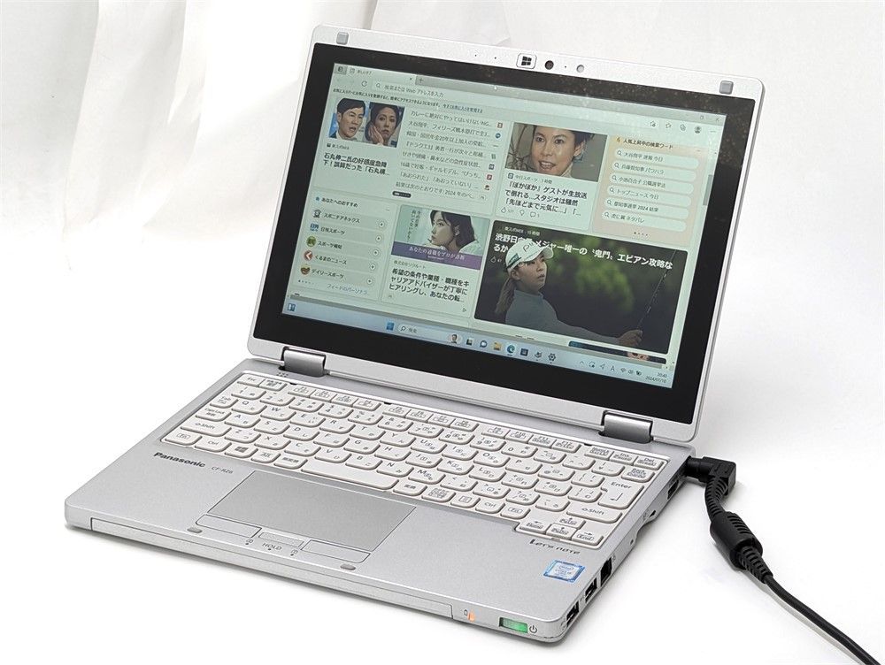 激安 タッチok ノートPC 10.1型 Panasonic CF-RZ6RFRVS 中古美品 第7