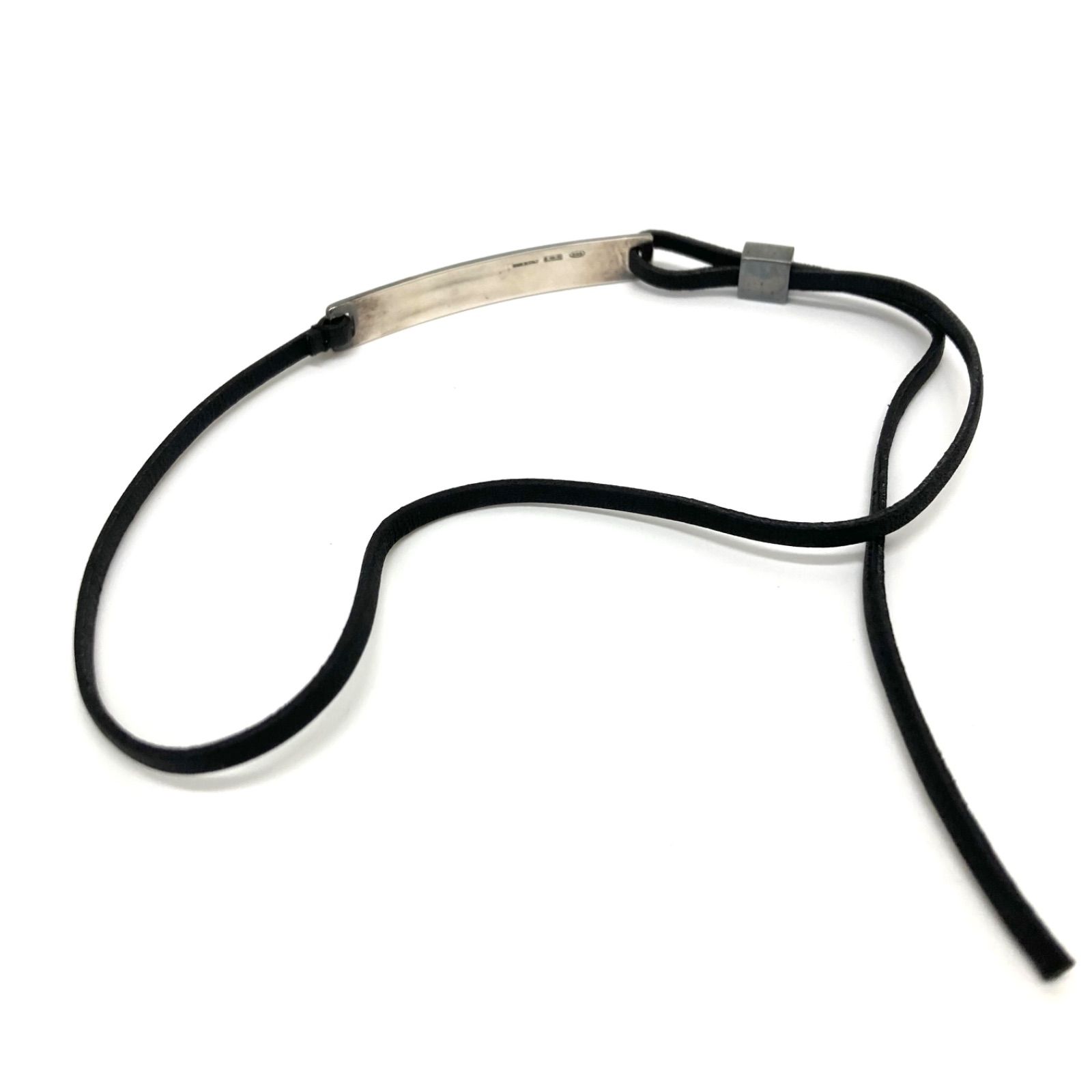 ◇GUCCI◇グッチ チョーカー シルバー 925 アクセサリー プレート 
