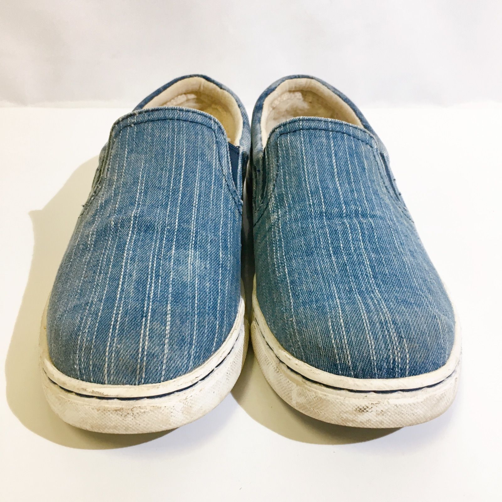 UGG W FIERCE WASHED DENIM スニーカー ネイビー 24cm