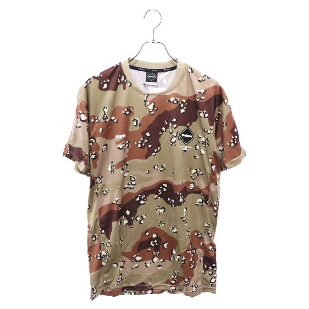 F.C.R.B./F.C.Real Bristol/FCRB (エフシーアールビー/エフシーレアルブリストル) 17AW カモフラ トレーニング ショートスリーブ カットソー  半袖Tシャツ FCRB-178027