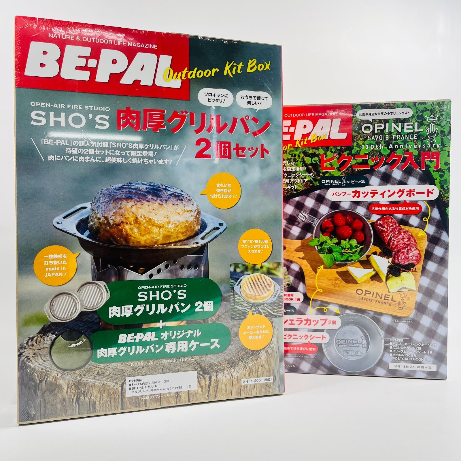 新品未開封】BE-PAL アウトドア キット ピクニック入門 肉厚