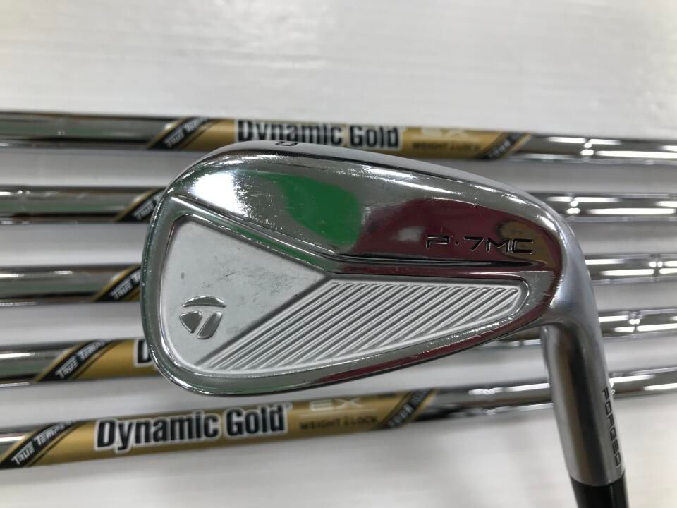 【即納】P・7MC 2023 | S200 | ダイナミックゴールド EX ツアー イシュー | 中古 | アイアンセット | テーラーメイド