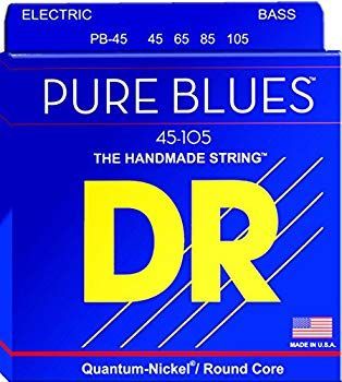 ･ DR ベース弦 PURE BLUES カンタム ニッケル .045-.105 PB-45 60wa65s